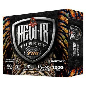 HEVI-SHOT HEVI-18 TSS Turkey 28GA 3in 1-1/4oz #7 5-count box shotshells