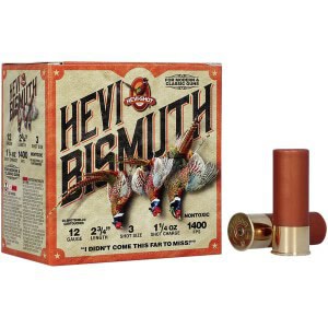 HEVI-Shot HEVI-Bismuth 12ga 2-3/4" 1-1/4oz #3 shotshell box
