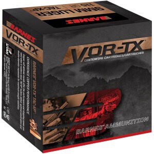 Barnes VOR-TX 9mm 115gr XPB handgun ammunition 20rd box