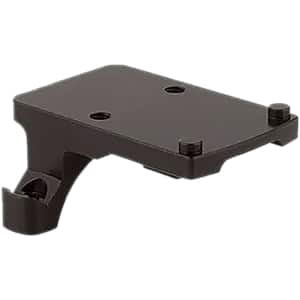 Trijicon AC32052 RMR mount in matte black aluminum compatible with 3x24 and 3x30 ACOG