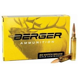 Berger Elite Hunter 6mm Creedmoor 108gr HPBT 20-count box