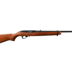 Ruger 10/22 Carbine .22 LR 18.5in hardwood stock satin black