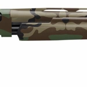 Winchester SXP Waterfowl Hunter 12 gauge 28-inch Woodland camo pump-action shotgun side view