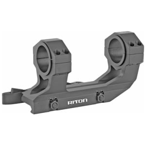 Riton X301QD Precision QD scope mount and rings, black anodized, 30mm/1in
