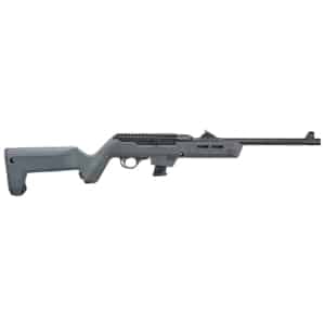 Ruger PC Carbine Magpul PC Backpacker 9mm carbine in Stealth Gray with threaded fluted barrel