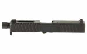 Noveske DM optics-ready slide and Noveske Glock barrel for Glock 19 G4 in DLC black