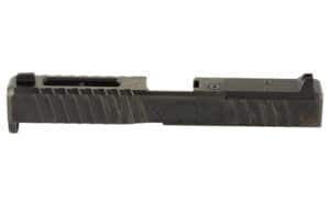 Noveske OR slide for Glock 17 G5 in black with DLC finish, optics-ready, includes sights and plates
