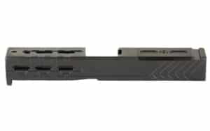 Sylvan Arms G19 Gen3 DLC black slide with optics-ready cut and installed internals