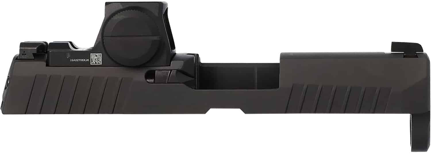 Sig Sauer P320X black slide assembly 3.6-inch 9mm with low-profile reflex optic