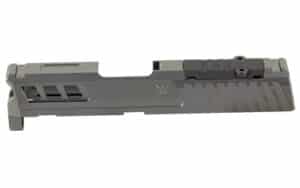 True Precision Axiom optic-cut slide for Springfield Hellcat, Black DLC 416R stainless