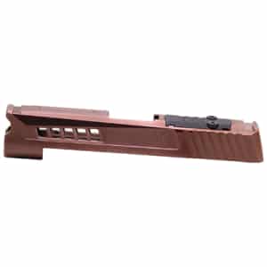 True Precision Axiom slide for P365XL with RMS cut, titanium copper nitride copper finish