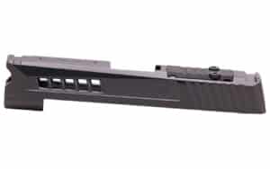 True Precision Axiom optic-cut slide for Sig Sauer P365XL, black DLC, RMR-ready