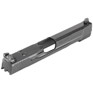 Smith & Wesson M&P9 M2.0 optic-ready slide assembly 5in black with white dot sights