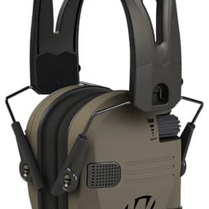Walkers Razor Tacti-Grip Electronic Muff in Flat Dark Earth, 23 dB NRR