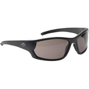 Walkers IKON Vector full-frame shooting glasses matte black frame smoke gray lens with case