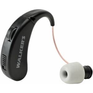 Walkers Ultra Ear behind-the-ear hearing enhancer 22 dB NRR black