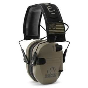 Walkers Razor Slim Electronic Muff Patriot Flat Dark Earth NRR 23 dB