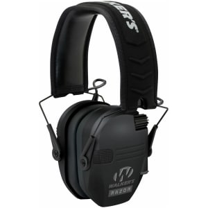 Walkers Razor Slim Electronic Muff 23 dB black over-the-head hearing protection