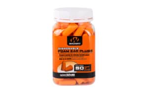 Walker's foam ear plugs 50 pair jar orange foam inside-the-ear