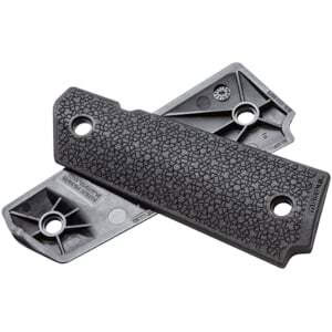 Magpul MOE 1911 black grip panels, reinforced polymer, anti-slip texture