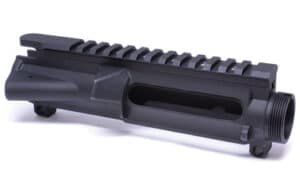 Luth-AR A3 upper receiver, black, 12-position Picatinny rail, 7075-T6 forged