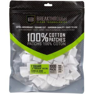 Breakthrough Clean BTCPS11000 Square Patches 243/270 Cal 1" 1000 pieces