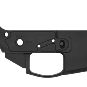 Shield Arms SA-15 stripped billet lower receiver black anodized folding adapter
