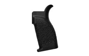 Edgar Sherman Design Granite coarse beavertail AR-15 grip in matte black