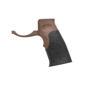 Daniel Defense DD Milspec+ brown pistol grip with integrated trigger guard