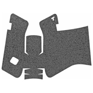 Talon Grips black textured adhesive rear-wrap grip for Glock Gen5 with medium backstrap