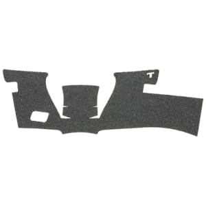 TALON Grips adhesive rubber rear-wrap grip for Glock 43, black textured