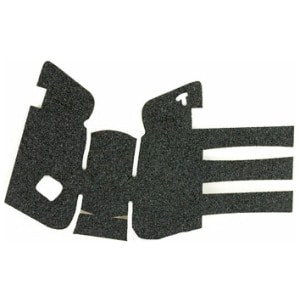 Talon Grips 110G black granulate adhesive grip for Glock Gen4 side view
