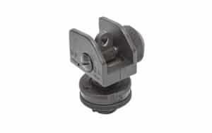 LUTH-AR A2 rear sight assembly kit in black, fits AR-15 A2 upper receivers