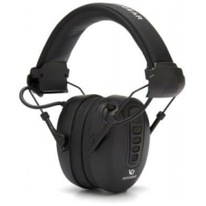 Pyramex Clandestine electronic earmuffs 24 dB black side view