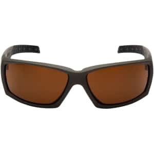 Pyramex Venture Gear Tactical Overwatch shooting glasses bronze lens OD green frame