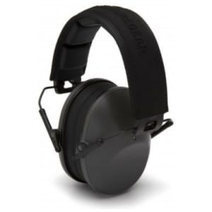 Pyramex VG90 Series gray/black over-the-head earmuffs