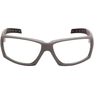 Pyramex Overwatch shooting glasses urban gray frame clear H2X anti-fog lens