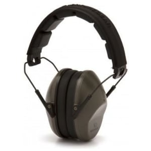 Pyramex VG90 Series Ear Muffs 24 dB NRR OD Green