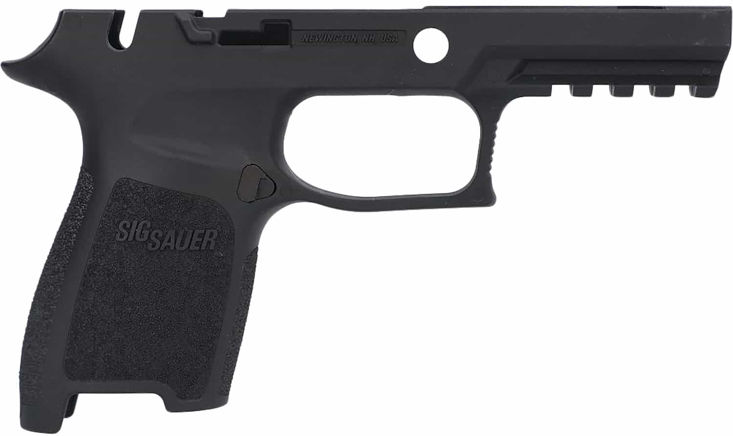 Sig Sauer black polymer grip module for P320 series with manual safety