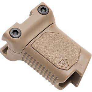 Strike Industries Angled Vertical Grip Short Flat Dark Earth M-LOK