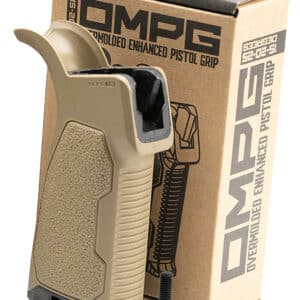 Strike Industries AR Overmolded 15° Pistol Grip in Flat Dark Earth (FDE)
