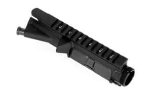 LBE Unlimited AR-15 upper receiver 7075-T6 aluminum black with forward assist