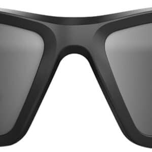 Glock Blue Line tactical safety glasses, black frame with silver mirror lens