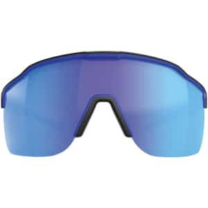 Glock Safe Action Tactical Glasses AS41038 black frame blue mirror lens front view