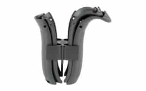 Glock Gen 4 black polymer backstrap and beavertail set compatible with G20/21/40/41