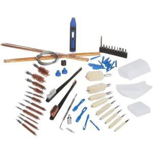 DAC 38296 Super Deluxe Universal Gun Cleaning Kit Multi-Caliber/62 Pieces Silver
