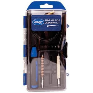 DAC GM7LR GunMaster Cleaning Kit 7mm 280 Cal Rifle Brass Bristles 12 Black/Blue Clamshell Case
