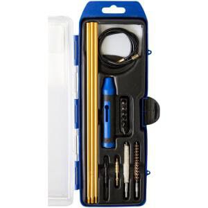 DAC GM22HY GunMaster Hybrid Cleaning Kit 22 Cal Rifle/16 Pieces Black/Blue