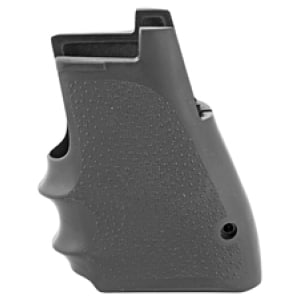 Magnum Research Hogue soft rubber one-piece pistol grip with finger grooves, black