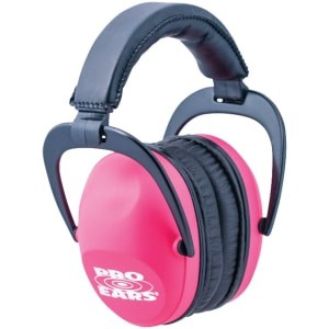 Altus ProEars Ultra Sleek Pink hearing protection earmuffs